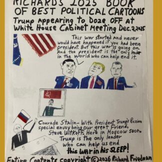Richard's 2025 Book of Best Political Cartoons